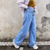JEANS MYASTREET BALLOON CON CUCITURA AL GINOCCHIO