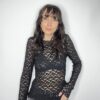 MAGLIA MYASTREET IN PIZZO A MANICHE LUNGHE