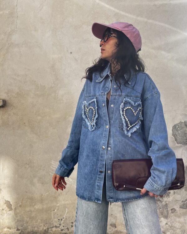 Camicia Denim Cuore