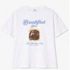 T-SHIRT myastreet CON STAMPA “BREAKFAST”