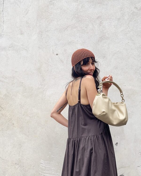 ABITO myastreet IN COTONE CON SPALLINE SOTTILI