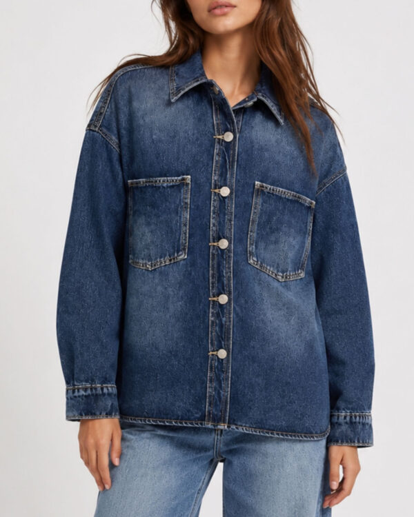 CAMICIA OVER DI JEANS